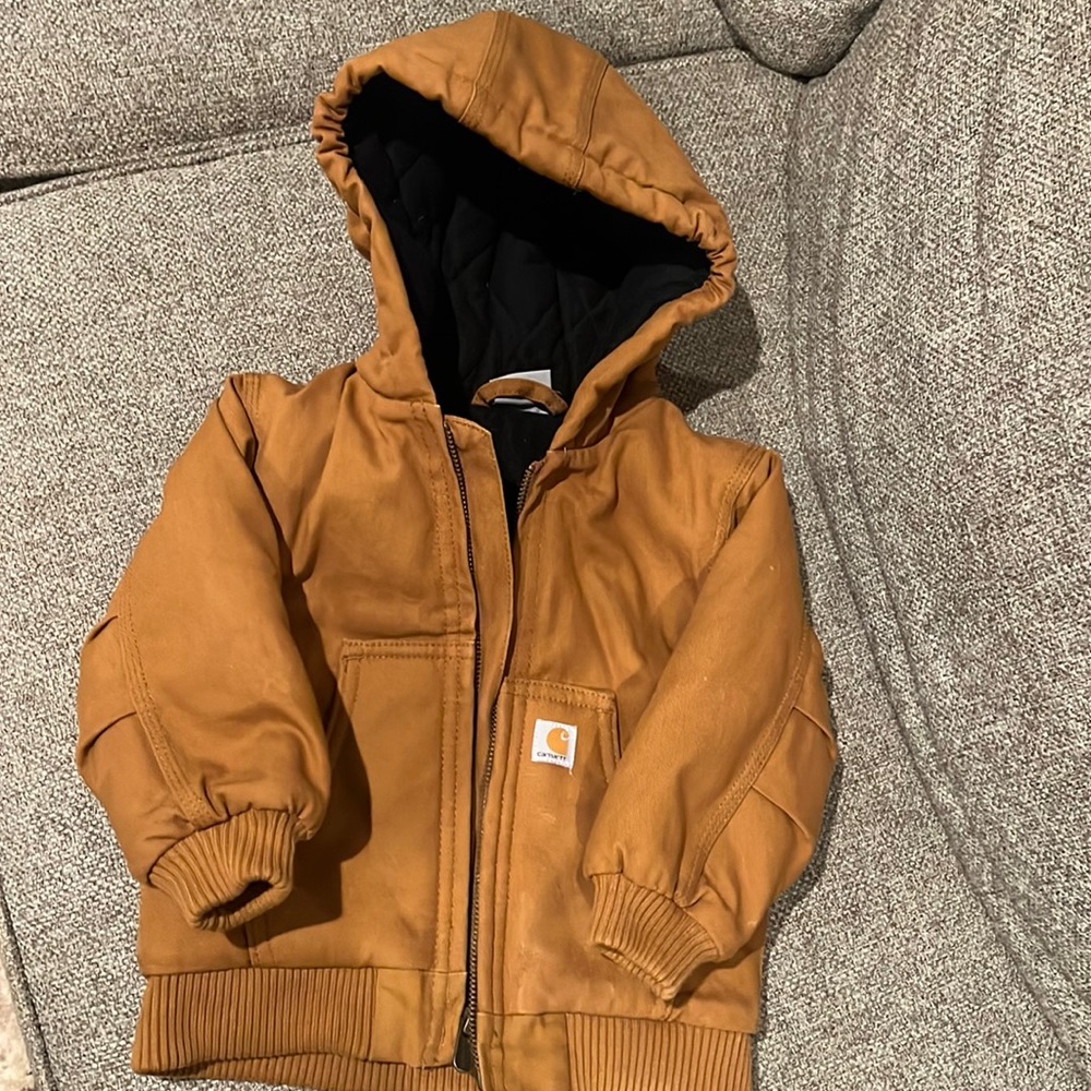 Toddler boy Carhartt coat
